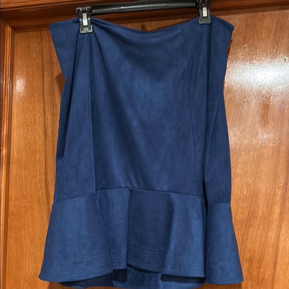 Elegant Blue Women's Skirt